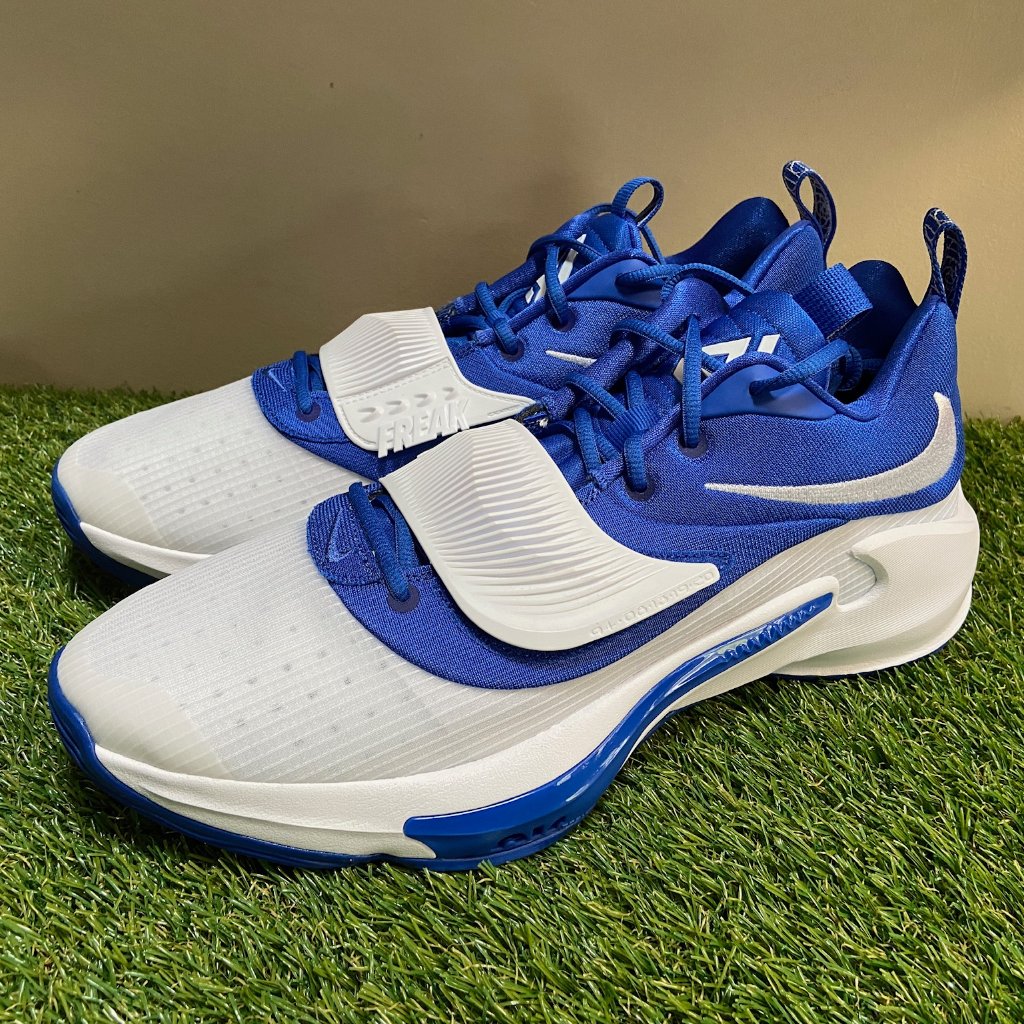 Nike Air Zoom Freak 3 Tb Promo Blue Mens Basketball Shoes Size 14 Dm7378-401 New